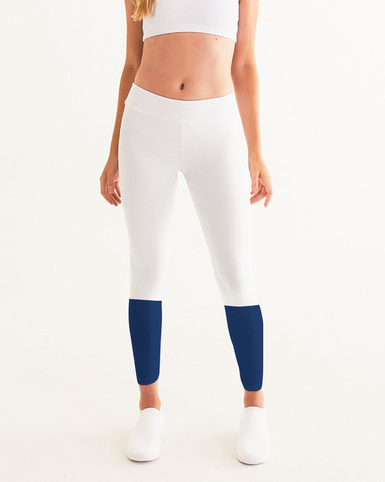 Blue Women's Athletic Tights
