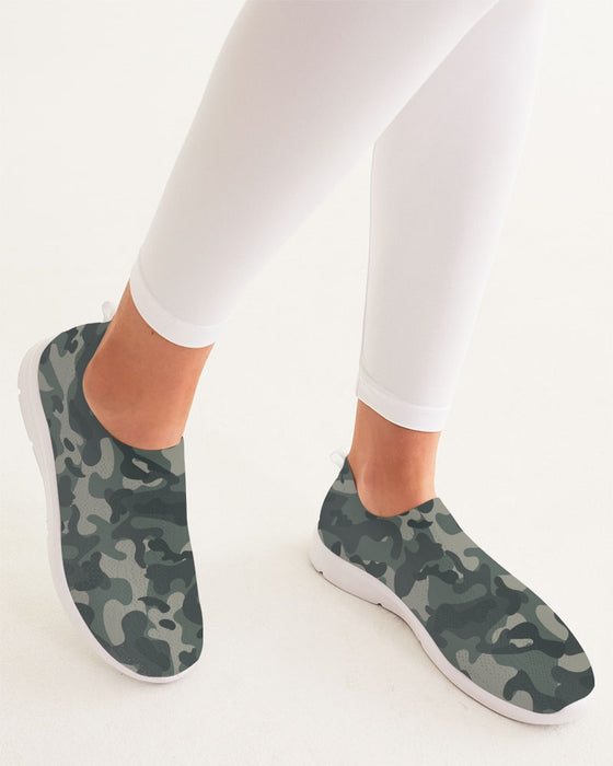 Women's Recovery Sneakers (Camo Green)