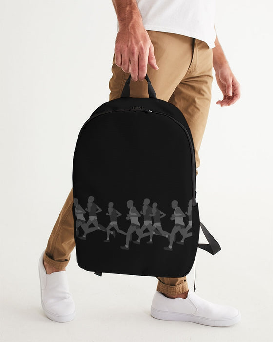 Race Day B&W Large Backpack