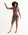 Color Splash BRW Women's Triangle String Bikini