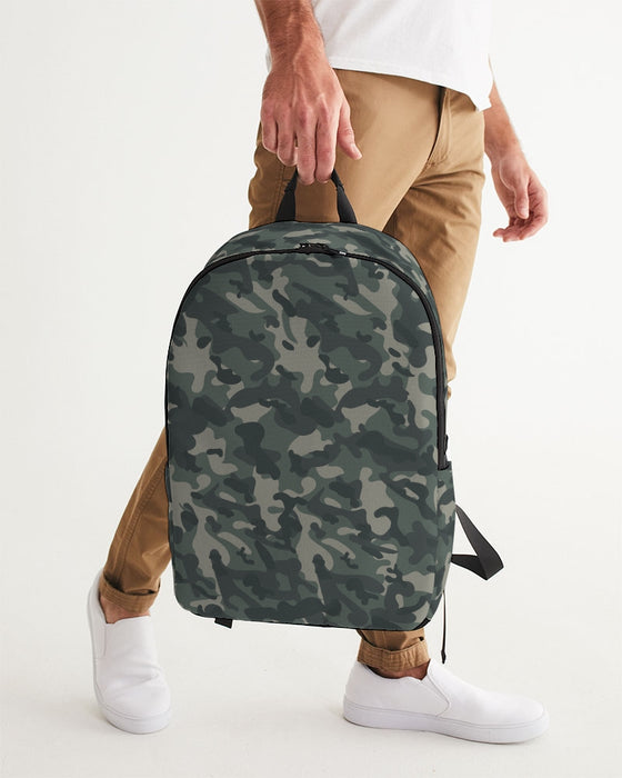 Camo Green Large Backpack